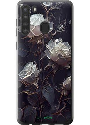 Чехол на samsung galaxy a21 розы 2 "5550u-1841-2448"