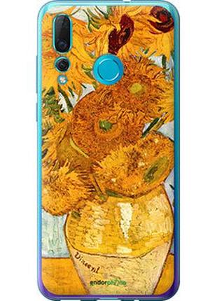 Чохол на huawei nova 4 вінсент ван гог. соняшники "162u-1632-2448"