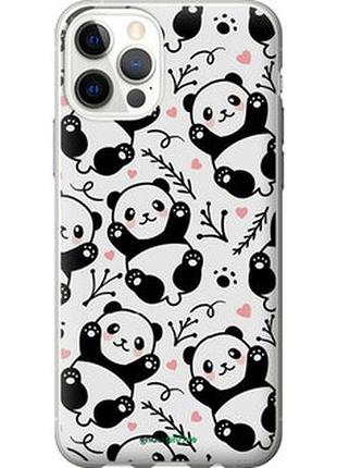 Чохол на iphone 12 pro панди "4318u-2052-2448"