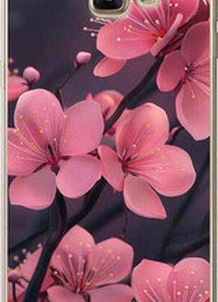 Чехол на samsung galaxy a9 a9000 пурпурная сакура "6075u-107-2448"