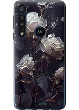 Чехол на motorola one macro розы 2 "5550u-1812-2448"