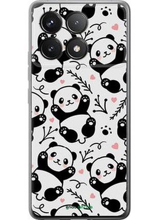 Чехол на xiaomi redmi k70 панды "4318u-3799-2448"