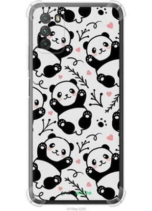 Чехол на xiaomi poco m3 панды "4318sp-2200-2448"