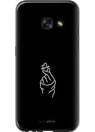 Чехол на samsung galaxy a3 (2017) love you "4298u-443-2448"