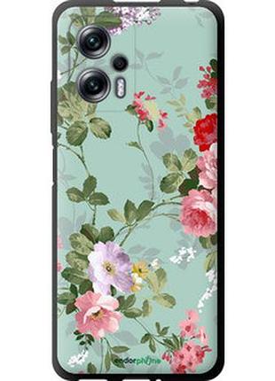 Чехол на xiaomi redmi k50i цветочные обои 2 "862b-3863-2448"