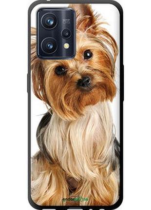Чехол на realme 9 йоркширский терьер с хвостиком "930b-2866-2448"