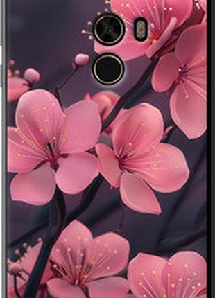 Чохол на xiaomi mi mix пурпурова сакура "6075u-426-2448"