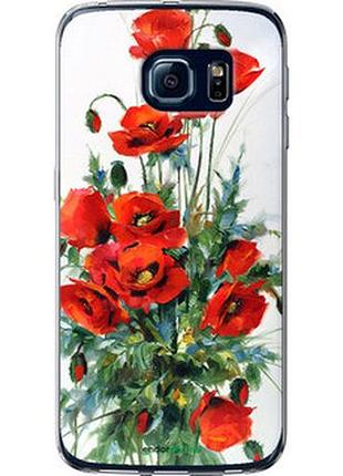 Чехол на samsung galaxy s6 edge g925f маки "523t-83-2448"