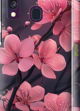Чехол на samsung galaxy a40 2019 a405f пурпурная сакура "6075m-1672-2448"