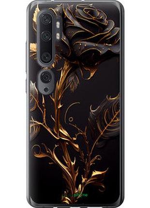 Чехол на xiaomi mi note 10 роза 3 "5552t-1820-2448"