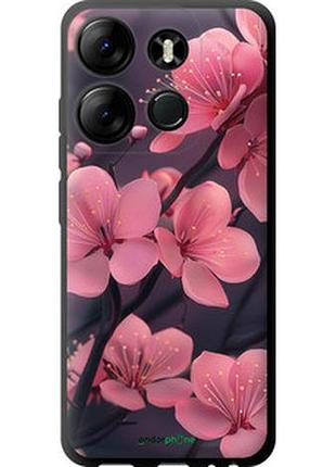 Чехол на infinix smart 7 пурпурная сакура "6075b-3195-2448"
