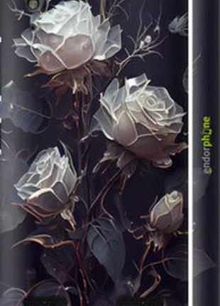 Чехол на lenovo a6000 розы 2 "5550m-103-2448"