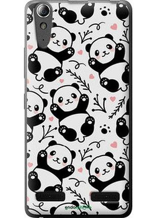 Чехол на lenovo a6000 панды "4318u-103-2448"
