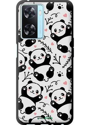 Чехол на oppo a57s панды "4318b-2931-2448"