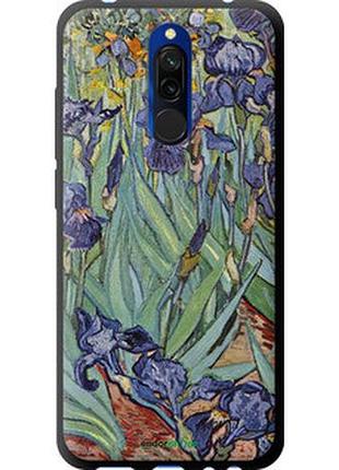 Чехол на xiaomi redmi 8 винсент ван гог. ирисы "161b-1806-2448"