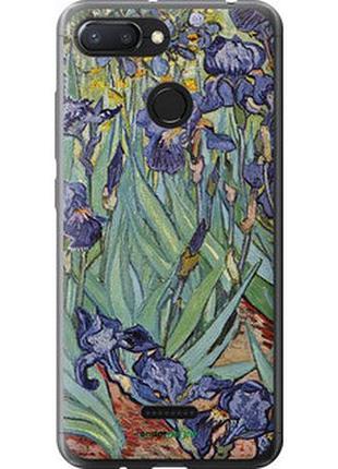 Чохол на xiaomi redmi 6 вінсент ван гог. іриси "161t-1521-2448"