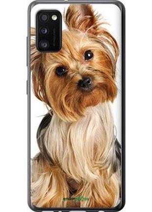 Чехол на samsung galaxy a41 a415f йоркширский терьер с хвостиком "930u-1886-2448"