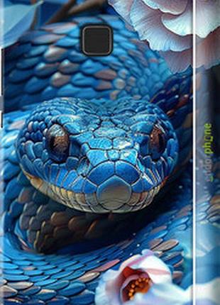 Чехол на huawei p9 lite blue snake "6079c-298-2448"