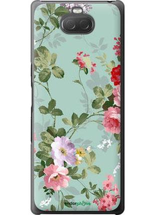 Чохол на sony xperia 10 plus i4213 квіткові шпалери 2 "862t-1690-2448"