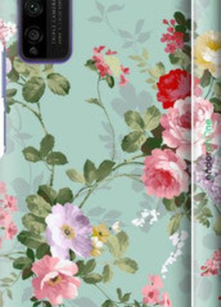 Чехол на huawei honor 30 lite цветочные обои 2 "862m-2074-2448"