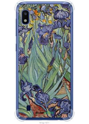 Чехол на samsung galaxy a10 2019 a105f винсент ван гог. ирисы "161sp-1671-2448"