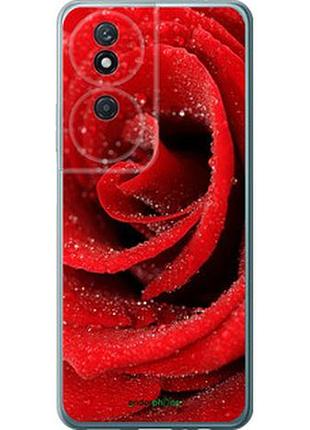 Чехол на huawei honor play 50 plus красная роза "529u-3399-2448"