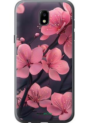 Чехол на samsung galaxy j5 j530 (2017) пурпурная сакура "6075u-795-2448"
