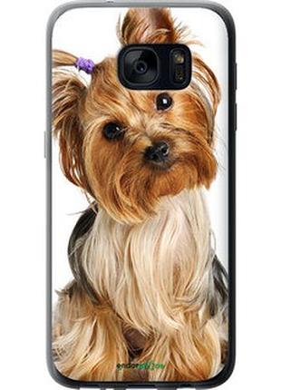 Чехол на samsung galaxy s7 g930f йоркширский терьер с хвостиком "930t-106-2448"