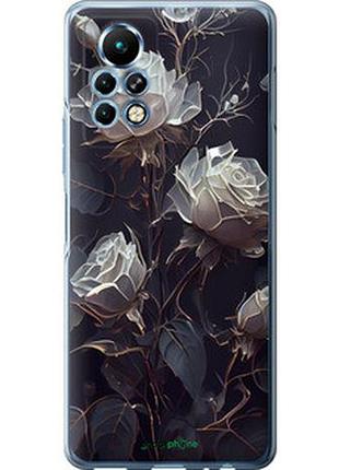 Чехол на infinix note 11 pro розы 2 "5550u-2865-2448"