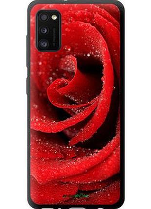 Чехол на samsung galaxy a41 a415f красная роза "529b-1886-2448"