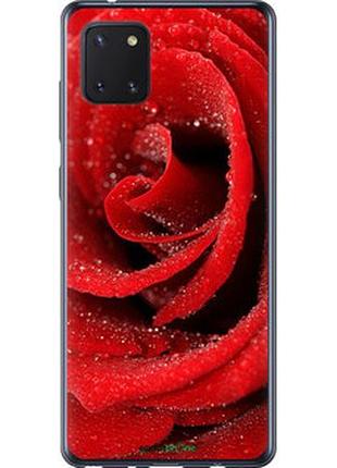 Чохол на samsung galaxy note 10 lite червона троянда "529t-1872-2448"