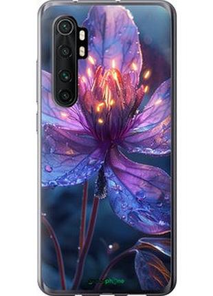 Чехол на xiaomi mi note 10 lite магический цветок "6038u-1937-2448"