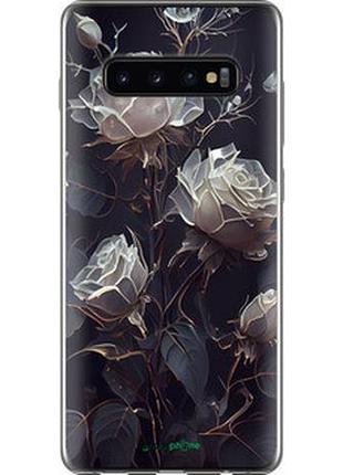 Чохол на samsung galaxy s10 plus троянди 2 "5550u-1649-2448"