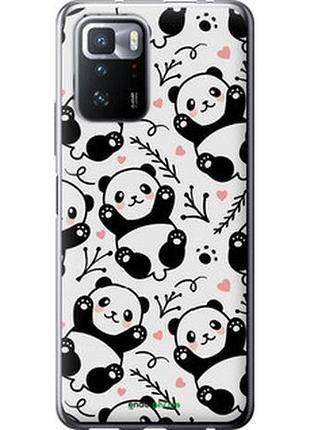 Чехол на xiaomi poco x3 gt панды "4318u-2511-2448"