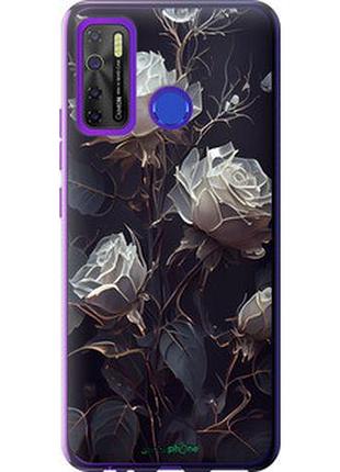 Чохол на tecno camon 15 троянди 2 "5550u-2405-2448"