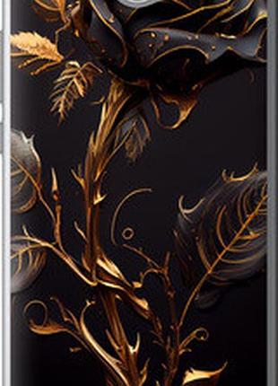 Чехол на huawei y7 2017 роза 3 "5552u-1019-2448"
