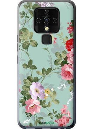 Чехол на tecno camon 16 se ce7j цветочные обои 2 "862u-2398-2448"