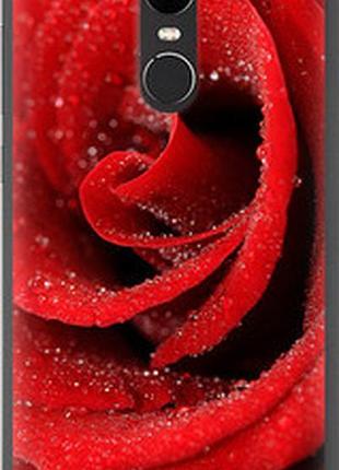 Чехол на xiaomi redmi note 4x красная роза "529t-951-2448"