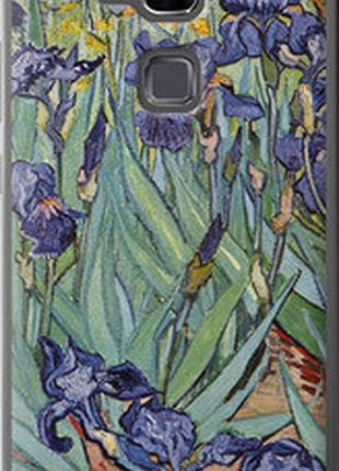 Чехол на huawei ascend mate 7 винсент ван гог. ирисы "161u-140-2448"
