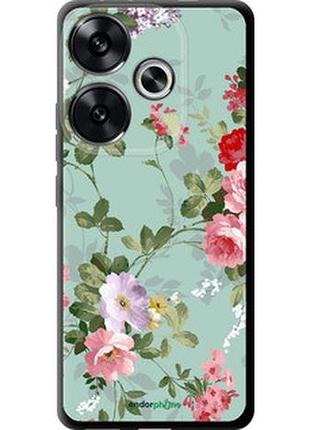 Чехол на xiaomi poco f6 цветочные обои 2 "862b-3754-2448"