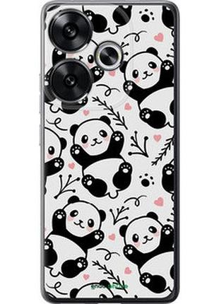 Чехол на xiaomi poco f6 панды "4318u-3754-2448"