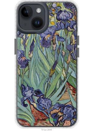 Чехол на iphone 14 винсент ван гог. ирисы "161pc-2648-2448"