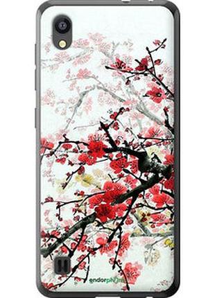 Чехол на zte blade a5 2019 цветущий куст "831u-2109-2448"
