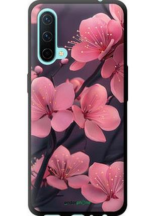Чехол на oneplus nord ce пурпурная сакура "6075b-2382-2448"