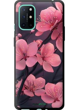 Чохол на oneplus 8t пурпурова сакура "6075b-2113-2448"