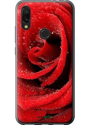 Чехол на xiaomi redmi 7 красная роза "529u-1669-2448"