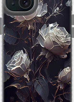 Чехол на iphone 15 plus розы 2 "5550pc-3097-2448"