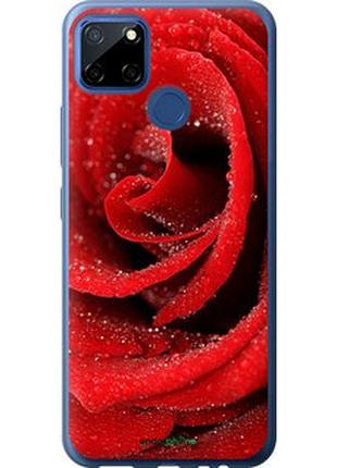 Чохол на realme 7i червона троянда "529u-2486-2448"