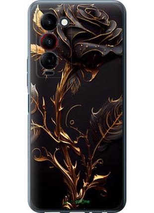 Чехол на tecno camon 18 premier роза 3 "5552u-2652-2448"