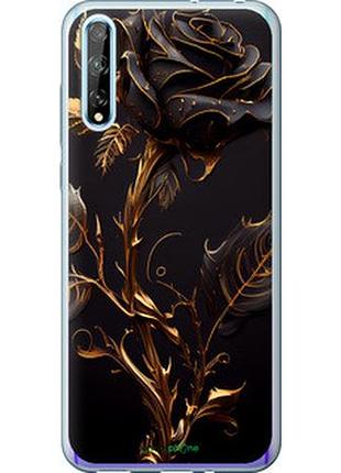 Чехол на huawei p smart s роза 3 "5552u-1813-2448"